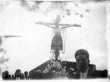Salida procesional del Señor de los Reyes en 1950 a causa de una sequia